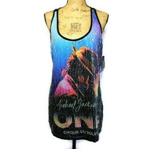 Michael Jackson Cirque Du Soleil “one” tank top